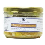 Rillettes pur canard au foie gras 180g