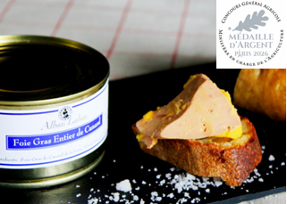 Foie gras entier en boite 180g