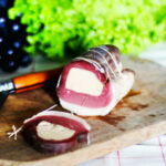 Jambon de canard fourré au foie gras mi-cuit 170g